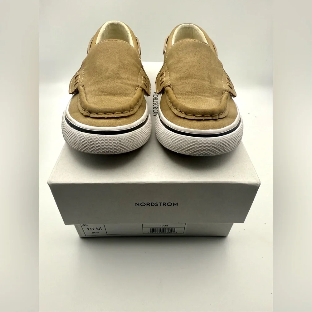 Nordstrom Kids Tan Boat Shoes